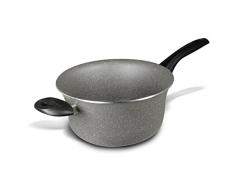 Bialetti Y0C5PG0240 Trudi R Marmite Polenta Aluminium Gris 61 x 31,5 x 25 cm
