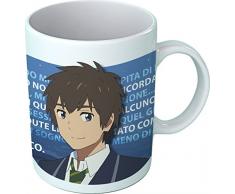 DYNIT Your Name Tasse Taki, cÃ©ramique, Bleu