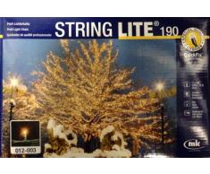 Bachmann MK012-003 Guirlande lumineuse Blanc chaud 190 diodes/20 m