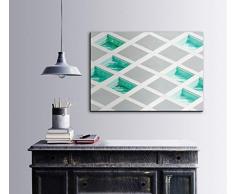 Bonamaison DÃ©coration Murale Impression sur Toile, Dimensions: 100 x 70 Cm - ConÃ§u et fabriquÃ© en Turquie