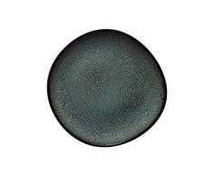 like. by Villeroy & Boch Lave Gris Assiette pour le petit-dÃ©jeuner, 23,5x23x2,6 cm, GrÃ¨s, Gris