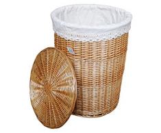 dvier dwwk-05RD A Panier à Linge, Panier, Beige, 32 x 32 x 46 cm, de 3 unités
