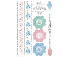 Fabscraps Papier Royal Baby Stickers muraux en Vinyle 8Â x 5.25-inch-Pictures