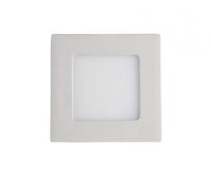 Els Banys 08 1763 01 - Spot LED Extra Plat Encastrable Aluminium 3 W 8,5 x 5 cm, color Blanc/Noir