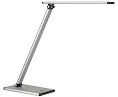 UNILUX 400077409 LAMPE TERRA LED GRIS METAL EU EU, Aluminium, IntÃ©grÃ©, 5 W, 38 x 30 x 18 cm