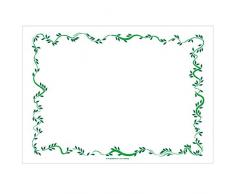 Garcia de pou Sets De Table Floralia 48 G/M2 31X43 Cm Blanc Cellulose - 500 unitÃ©s