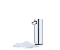 Blomus 68872 Savon Distributeur de Mousse Mat, Acier Inoxydable, Argent, 8,4 x 5,5 x 17,6 cm