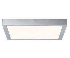 Paulmann 70651 WallCeiling Lunar Panneau LED, 400x400mm, 21,8W, 230V, Chrome mat, Alu