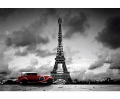 Scenolia Tableau Grand Format sur Toile Paris Noir ET Blanc 130 x 90 cm | DÃ©coration Murale Tendance Actuelle, Fait en France