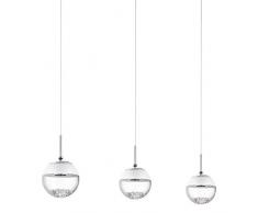 Eglo Lampe Suspension 3 ampoules chrom
