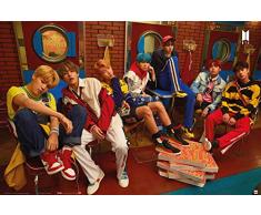 Erik Poster BTS Selfie, BTS Pizza, 64 x 91, 5 cm