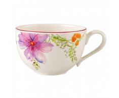 Villeroy & Boch Mariefleur Basic Tasse à Café, Porcelaine Premium, Blanc/Multicolore, 6 cm