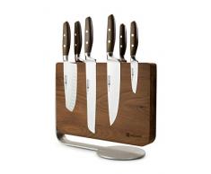 WÃ¼sthof TR9884-2 Epicure Bloc couteaux magnÃ©tique avec 6 couteaux forgÃ©s