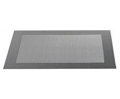 ASA selection 78056076 Set de Table, PVC, Gris, 9cmX9cm