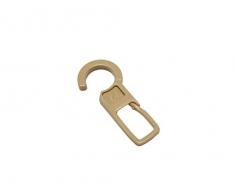 GARDINIA Patin crochet plissé pour anneaux de rideaux, Paquet de 10s, Plastique, Nature