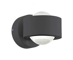 Eglo Applique murale, Aluminium, anthracite, 9 x 13 x 8 cm, Integriert