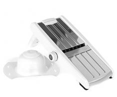 Home Trancheuse, Plastique/Acier INOX, Blanc