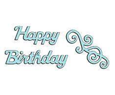 Sweet Dixie Dies Pois Napperon Cercle Cadre Die, Doré, Métal, Gris, 5.4x8.8x0.1 cm