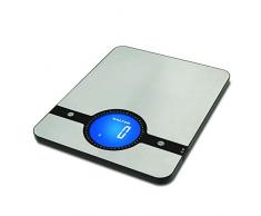Salter 1240 SSDR Balance de cuisine en acier affiné, INOX, 21 x 20 x 3,6 cm