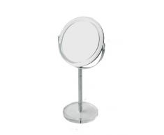 BlissHome Glam Miroir chevalet 17 cm x 7 cm