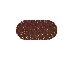 MSV 140883 Galets Tapis Ã Baignoire Chocolat 68 x 35 cm