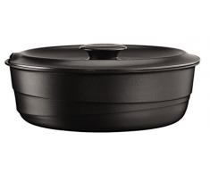 Tefal L8563204 Ingenio Flavour Sauteuse + Couvercle, Fonte dAluminium, Noir, 24 cm, Tous Feux Dont Induction