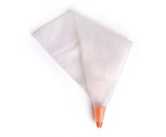 Excelsa Poche pâtissière en Silicone, avec 5 Douilles, Transparent
