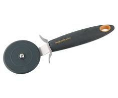 Fackelmann 25222 Roulette Ã Pizza Soft 20cm Gris/Orange/Argent, Nylon, 20 x 7,9 x 2 cm