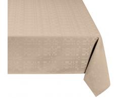 Linder 0540 /25/814 Nappe Rectangulaire Mexico Beige 165 x 240 cm