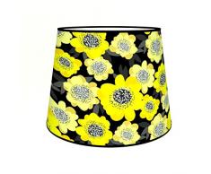 Abat-jours 7111309151690 Conique Joni Lampadaire, Tissus/PVC, Multicolore