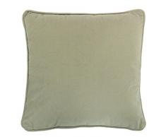 Thedecofactory 040005 Velvet Coussin Polyester/Velours Ãcru 40 x 40 cm