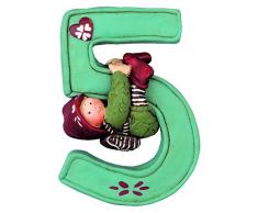 Gnomys Diaries Numero Figurine Fée de la Fortuna 5, pâtes de Pierre, Multicolore, 11 x 2 x 16 cm