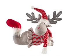 WeRChristmas Figurine dÃ©lan de NoÃ«l allongÃ© Multicolore 32 cm