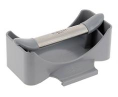 De Buyer 2012.55 Poussoir Long avec Chariot Acier Inoxydable Gris