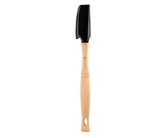 Le Creuset, Spatule Passe-Partout avec Tête Amovible en Silicone, Longueur : 33 cm, Silicone/Bois, Noir