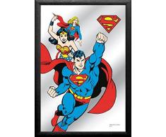 empireposterÂ âÂ SupermanÂ âÂ WonderwomanÂ âÂ Dimensions (cm), env. 20Â x 30Â âÂ Miroir imprimÃ©Â âÂ Descriptionâ¯:Â âÂ Mural Miroir imprimÃ© avec Cadre en Plastique Effet Bois Noir -