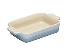 Le Creuset, Plat Rectangulaire en CÃ©ramique, 24 x 32 cm, Pour 6 Portions, Coastal Blue