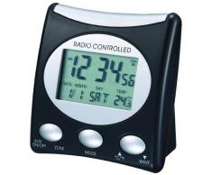 Technoline Schwarz Réveil de Radio WT 221-T Noir-Argent