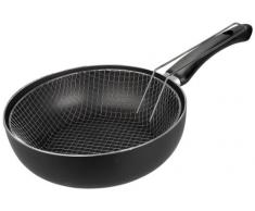 Ibili 410628 Friteuse avec panier Inducta 28 cm Aluminium