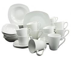 Creatable 19513 Amelie Service de table Porcelaine Multicolore 49,5 x 28,7 x 37 cm Lot de 42