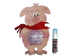 Petra S lpo8420Â F Kit de Bricolage, leuchti-News A pour travaux de Cochon, utilisable comme Tirelire ou Veilleuse, avec Bille en Acrylique et Satin Ier Couleur