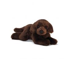 Enesco 4028878 Peluche Labrador Chocolat Grand ModÃ¨le Polyester 13 cm