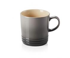 Le Creuset, Tasse avec Anse, 350 ml, Céramique, Hauteur 12 cm, Gris