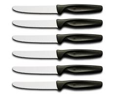 WÃ¼sthof TR9355 Colors Lot de 6 Couteaux Universels avec Manche Noir 10 cm