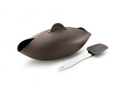 Lékué 3000028SURM017 Ensemble de Cuisson Pain Silicone Noir 45 x 35 x 25 cm