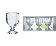 Borgonovo BGN023 Lot de 3 verres à vin Maiglöcks Multicolore