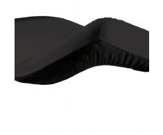 douceur dintÃ©rieur drap housse 1 personne 90x190 cm lina charbon