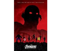 Avengers Poster Maxi Age of Extinction Ultron â Multicolore