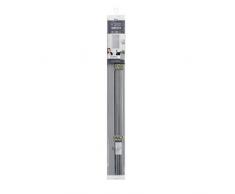 store dintérieur store venitien lamelles 60x180 cm aluminium venitien argent