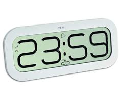 TFA Dostmann â Horloge Carillon Bimbam 5 diffÃ©rents Sons de Chat 60.4514 (Blanc).